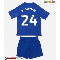 Otroške Nogometnih dresov Leicester City Boubakary Soumare #24 Domači 2025-26 Kratki rokavi (+ hlače)